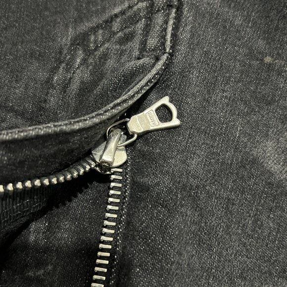 AMIRI Black Bandana Patch MX1 Denim Jeans sz 36 - Picture 7 of 11